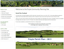 Tablet Screenshot of communityplanning.froyle.com